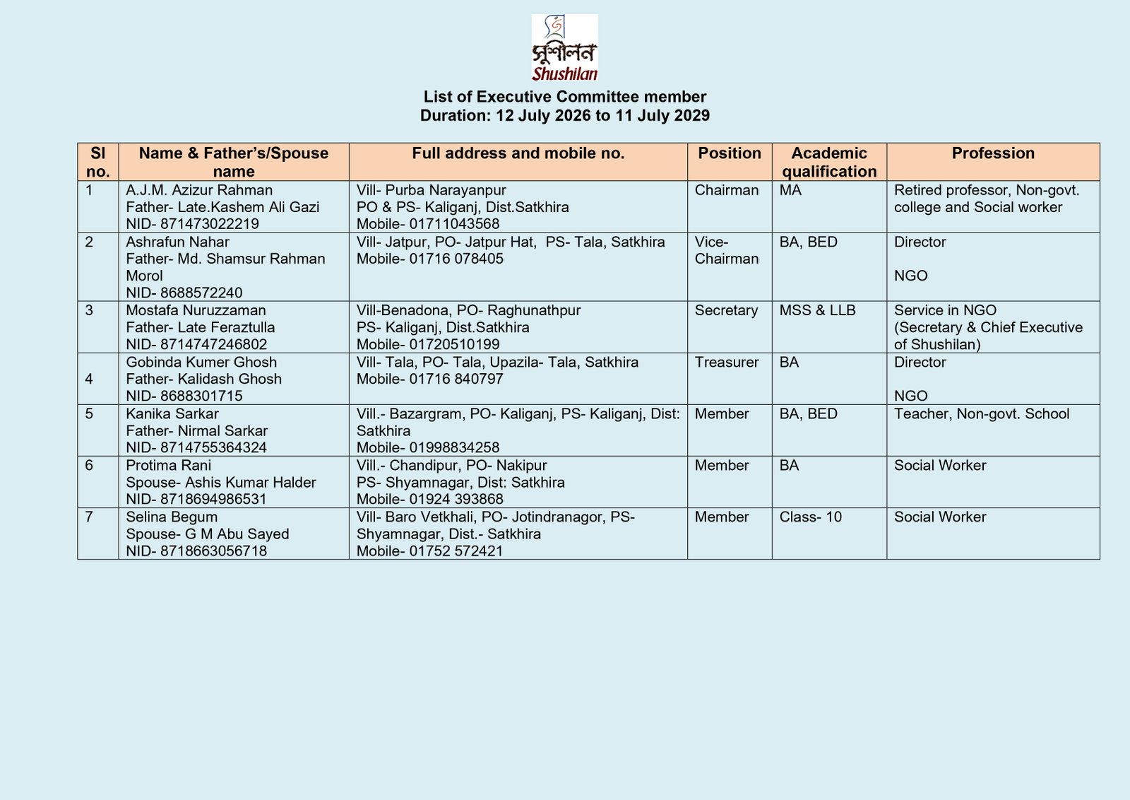 Executive-Committee