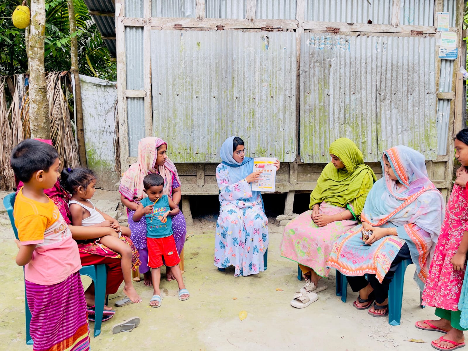 Shushilan SBC Bhola Strengthens Measles-Rubella Awareness across Remote Communities
