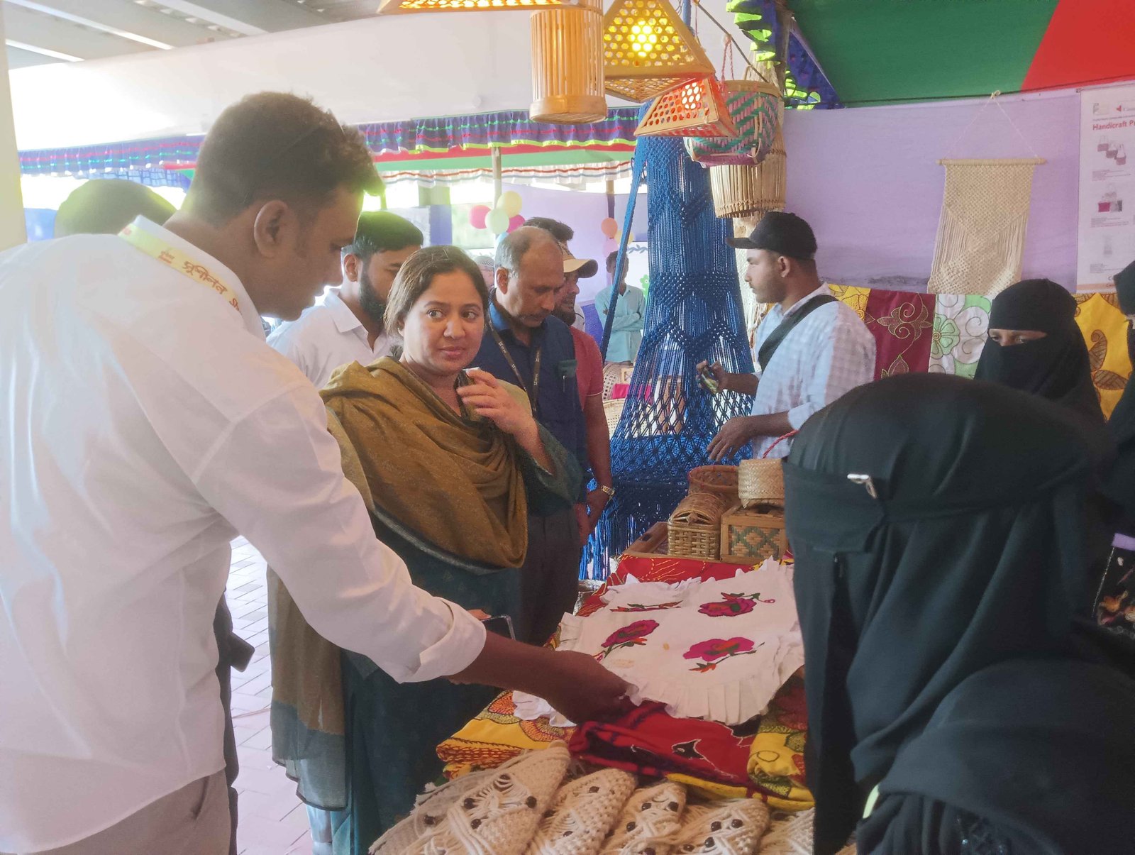 Shushilan Organized a Market Fair at Rohingya Camp