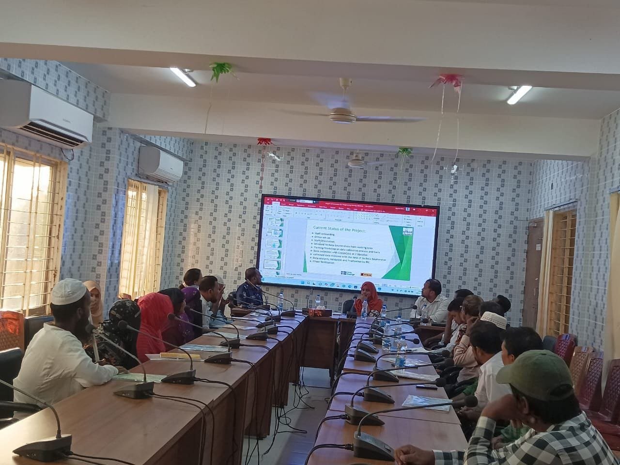 Progress Meeting Highlights Relief Efforts for Cyclone Remal-Affected Communities in Taltoli and Kalapara