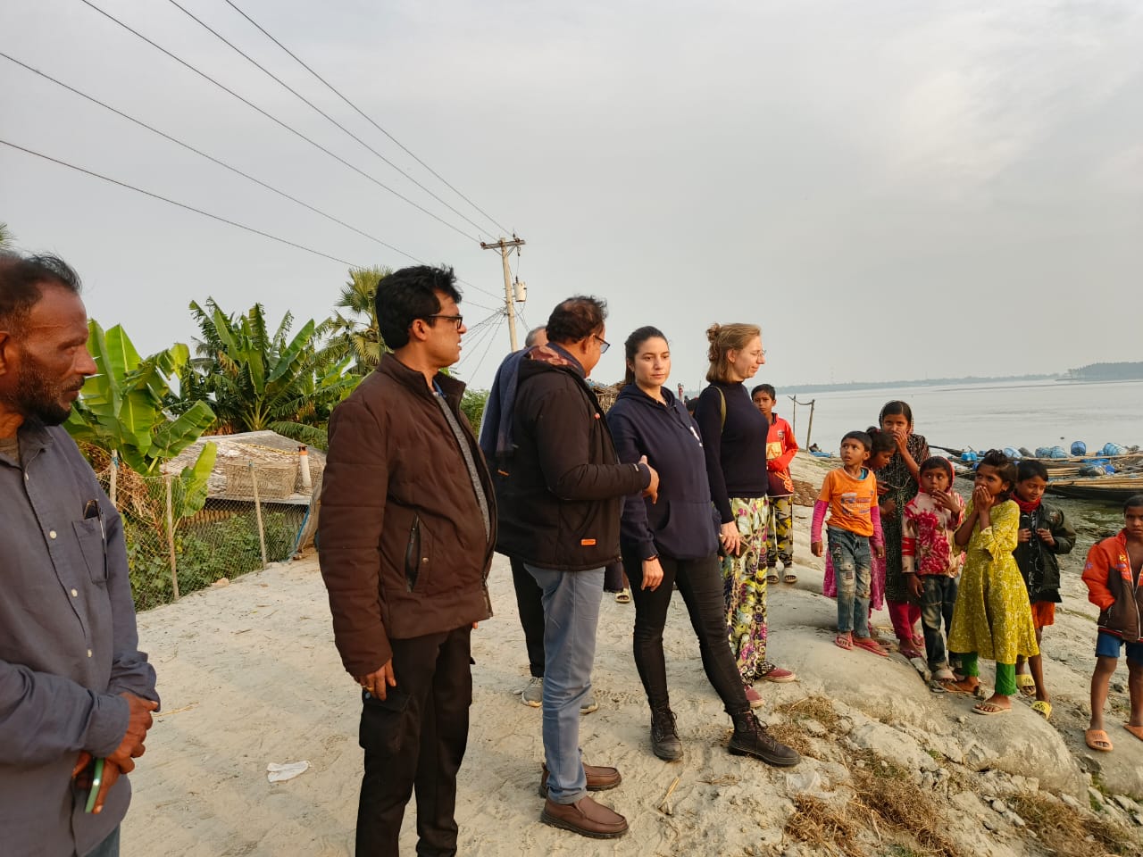 ACTED Bangladesh Country Director & Franch Embassy and AFD representatives visit at Shushilan