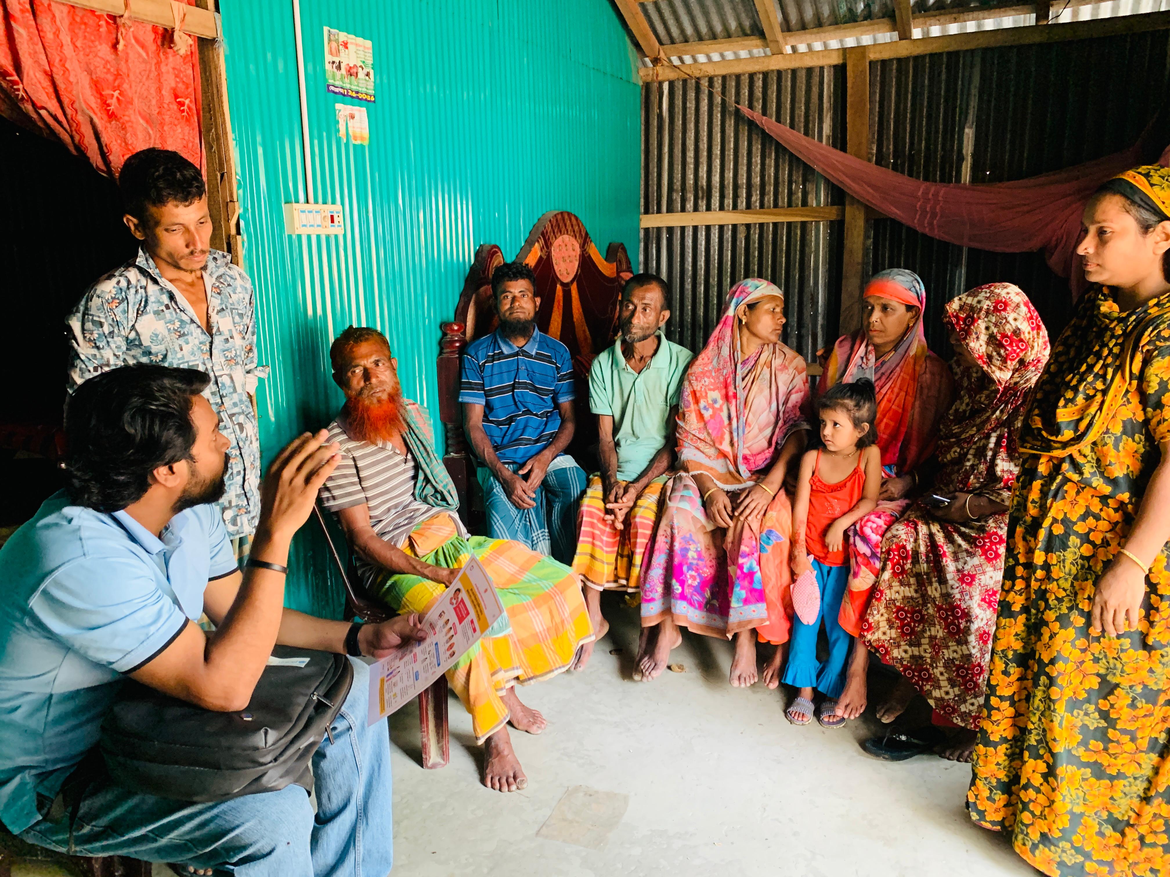 Shushilan SBC Bhola Strengthens Measles-Rubella Awareness across Remote Communities