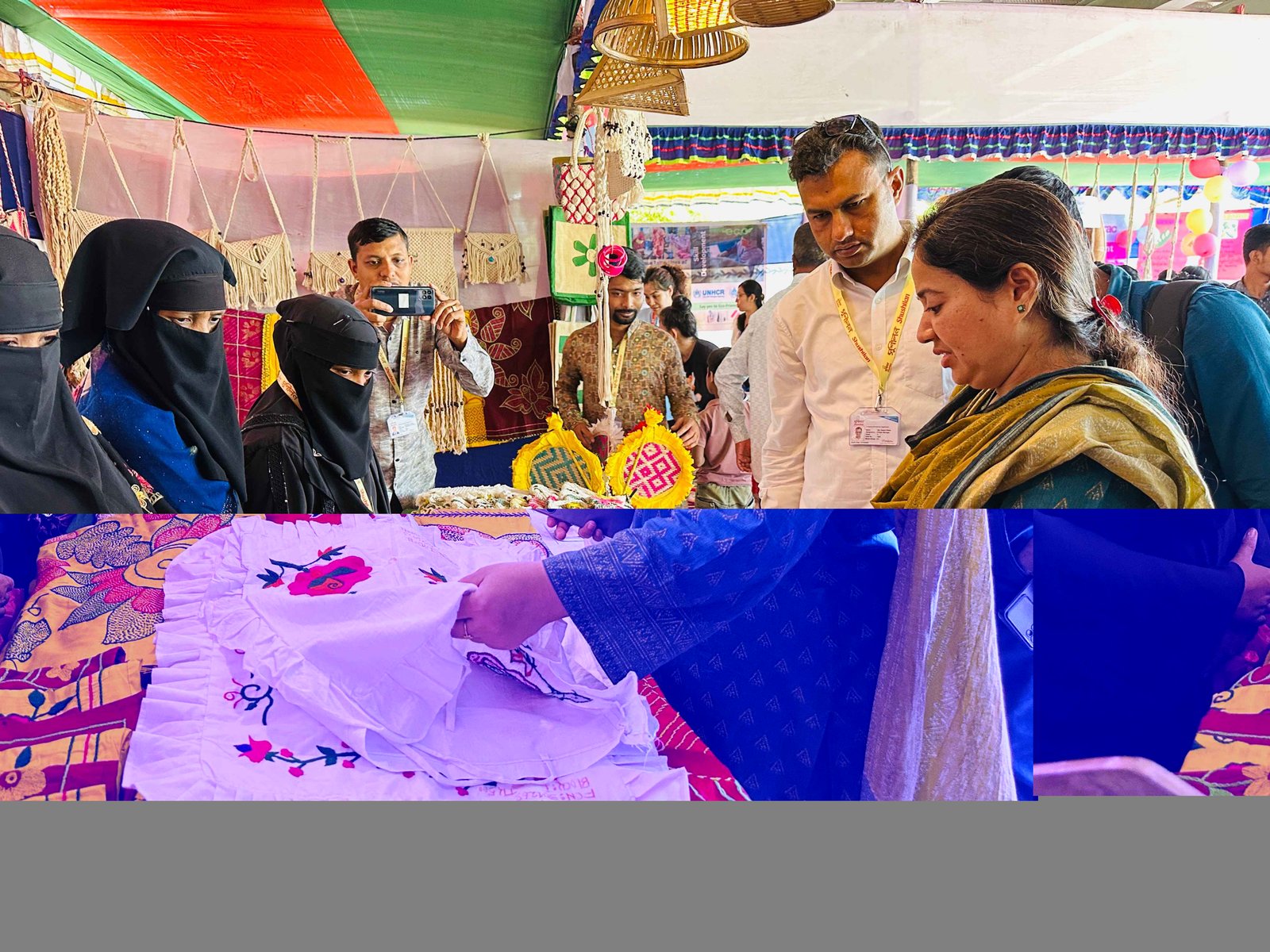 Shushilan Organized a Market Fair at Rohingya Camp