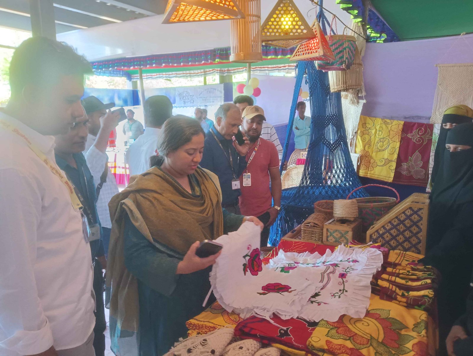Shushilan Organized a Market Fair at Rohingya Camp