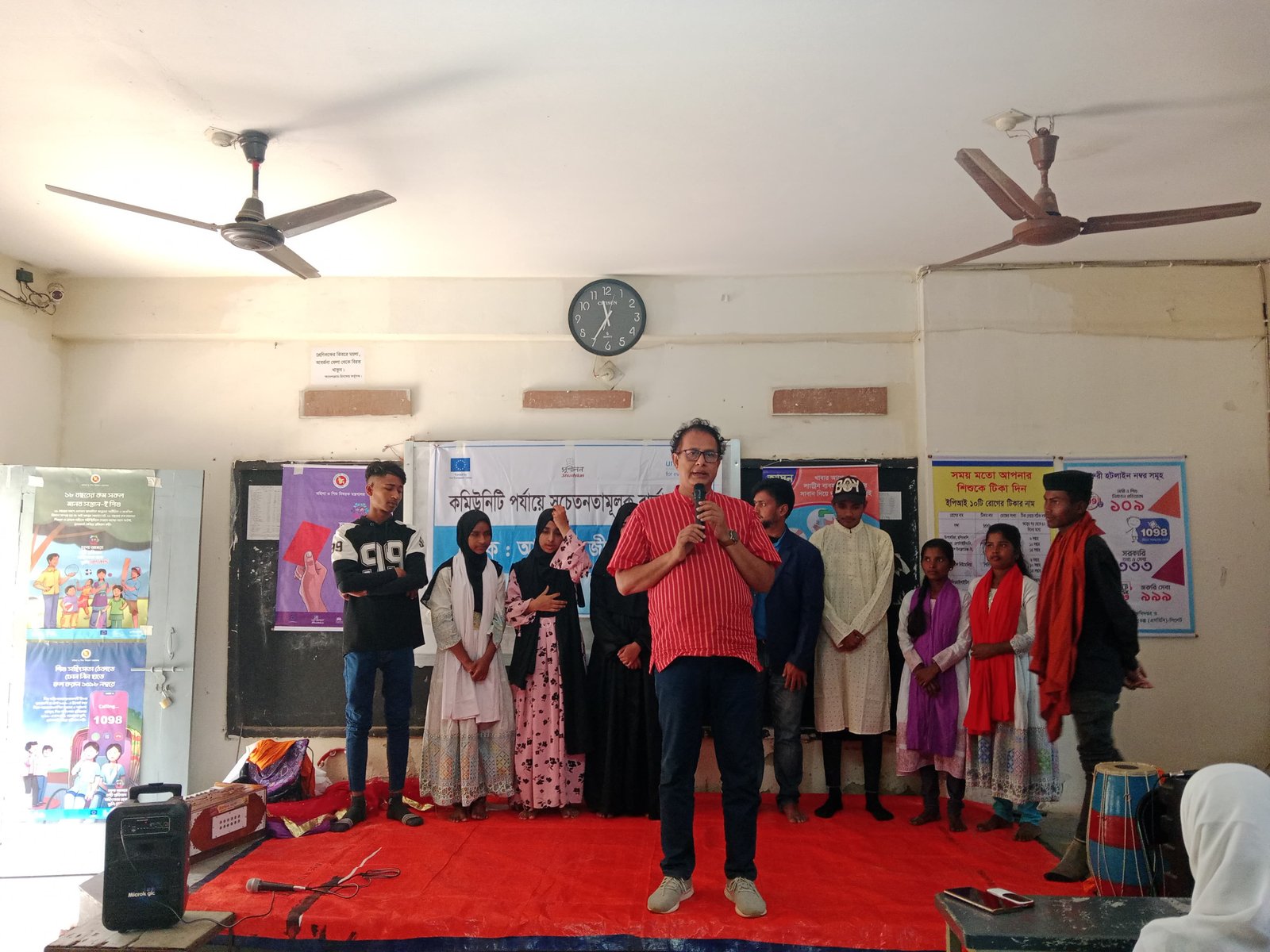 A Day of Learning, Collaboration, and Inspiration (Shushilan’s Chief Executive and Senior Officials Visits SBC Sylhet Project Activities to Observe Community Initiatives.)