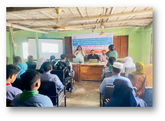 Shushilan Hosts Youth Orientations across 7 Upazilas in Bhola to Fight Cyberbullying, and Gender-Based Violence and Promote Adolescent Well-being.