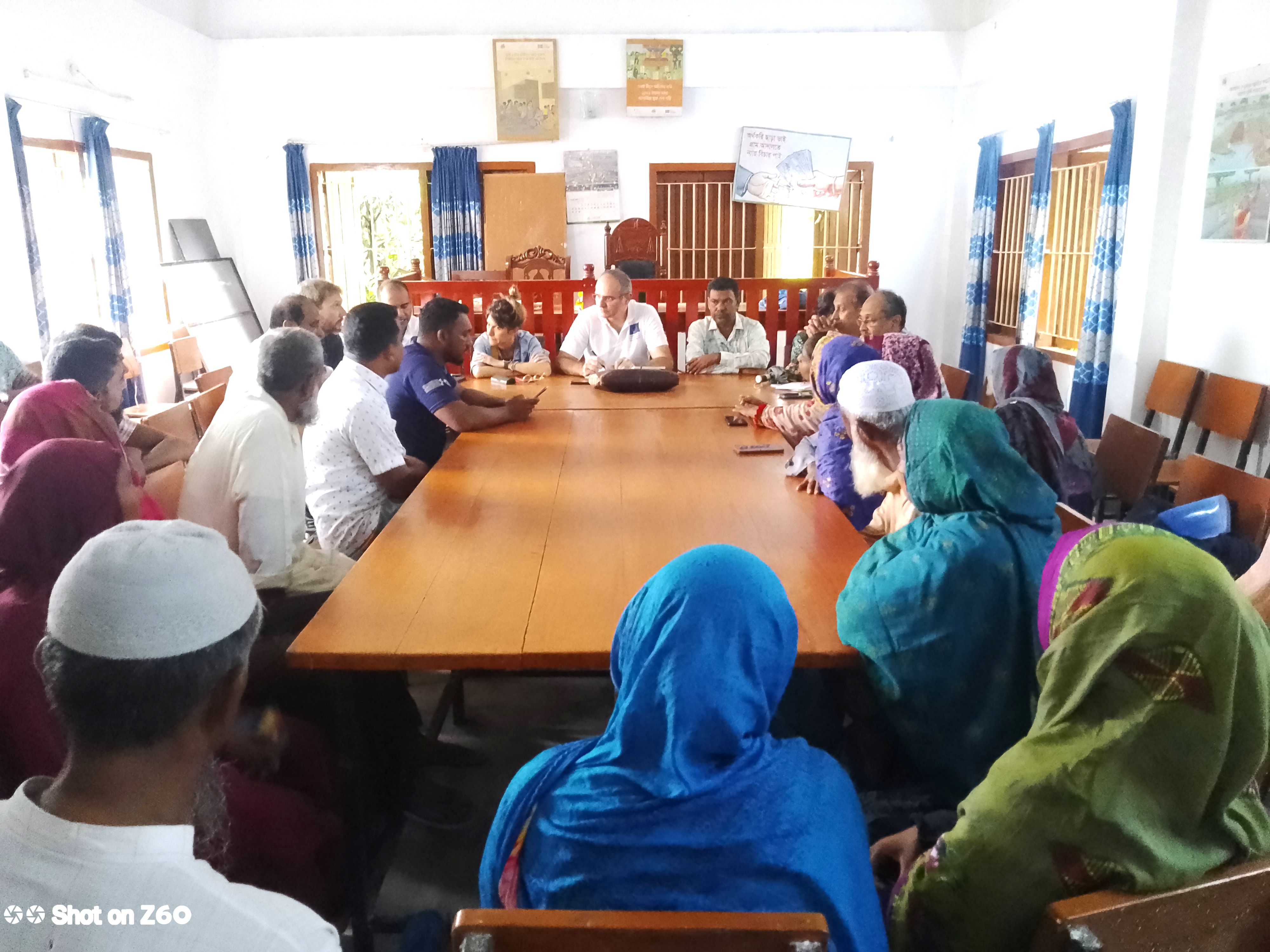 High Officials’ Visit to SRSP Project