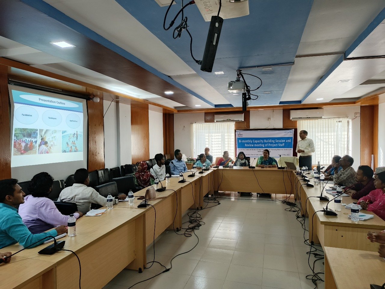 Staff Review Meeting of SBC Project – 10th Tranche Held in Bhola