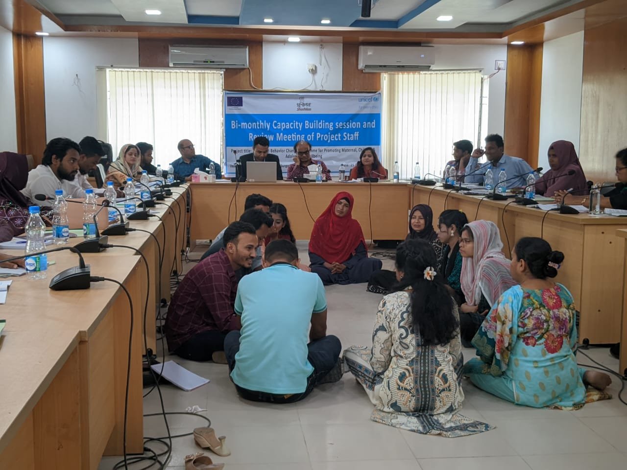 Enhancing Capacity & Progress: Bi-Monthly Review Meeting of SBC Programme in Bhola