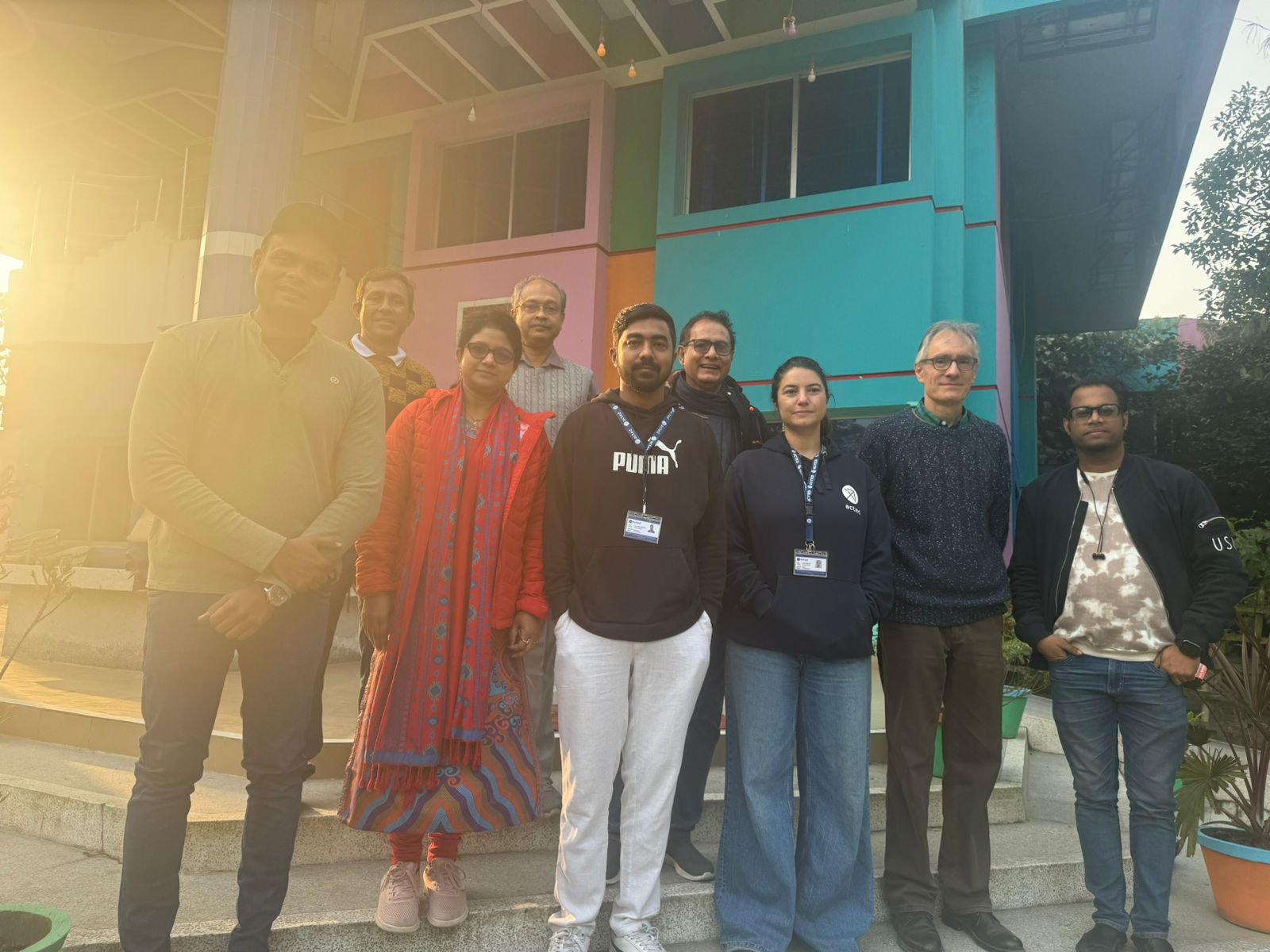 ACTED Bangladesh Country Director & Franch Embassy and AFD representatives visit at Shushilan