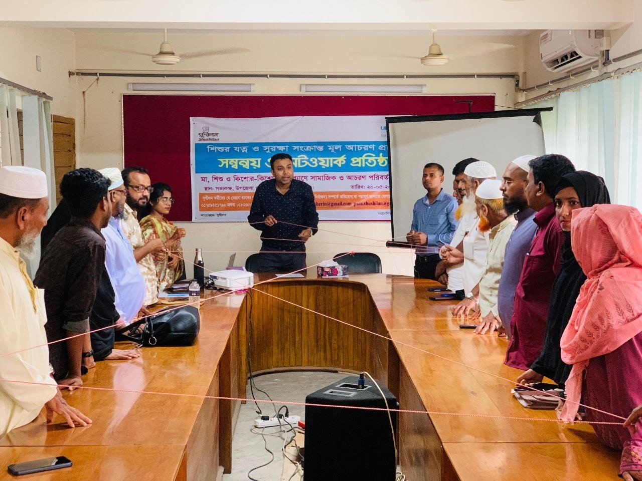 Formation and Activation of Networking Committees across 7 Upazilas of Bhola by Shushilan’s SBC Project