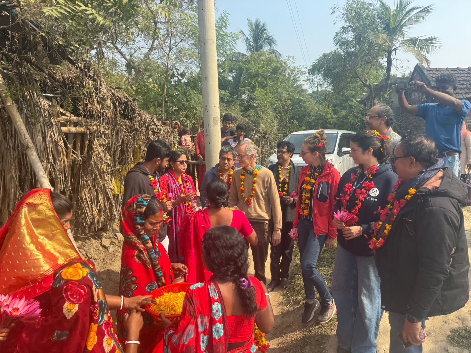 ACTED Bangladesh Country Director & Franch Embassy and AFD representatives visit at Shushilan