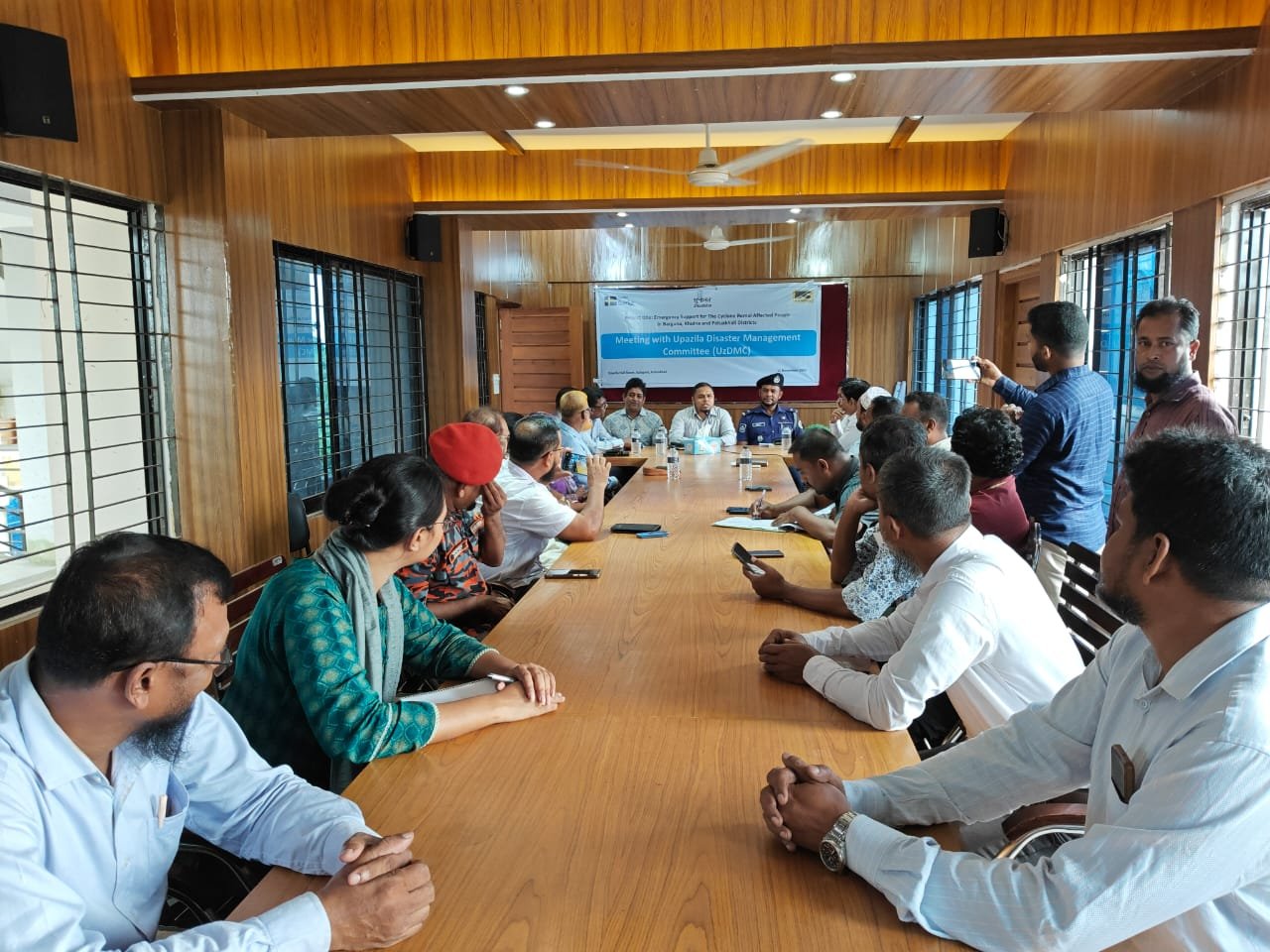 "Enhancing Disaster Preparedness: Upazila Disaster Management Committee Focus on Protection Strategies for Women, Adolescents, and Children Amid Cyclone Remal Impact"