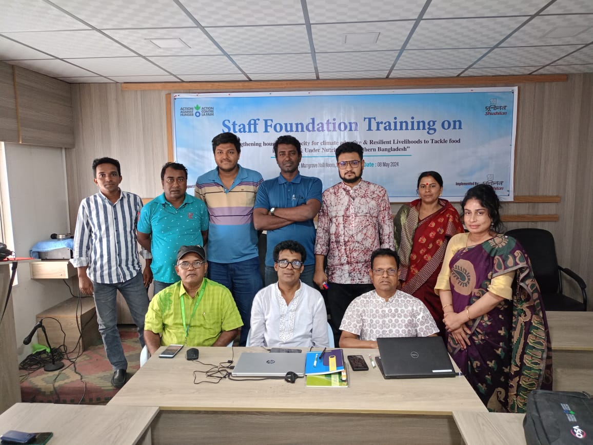 Strengthening household capacity for climate adaptive and resilient livelihoods to tackle food insecurity and under- nutrition in southern Bangladesh