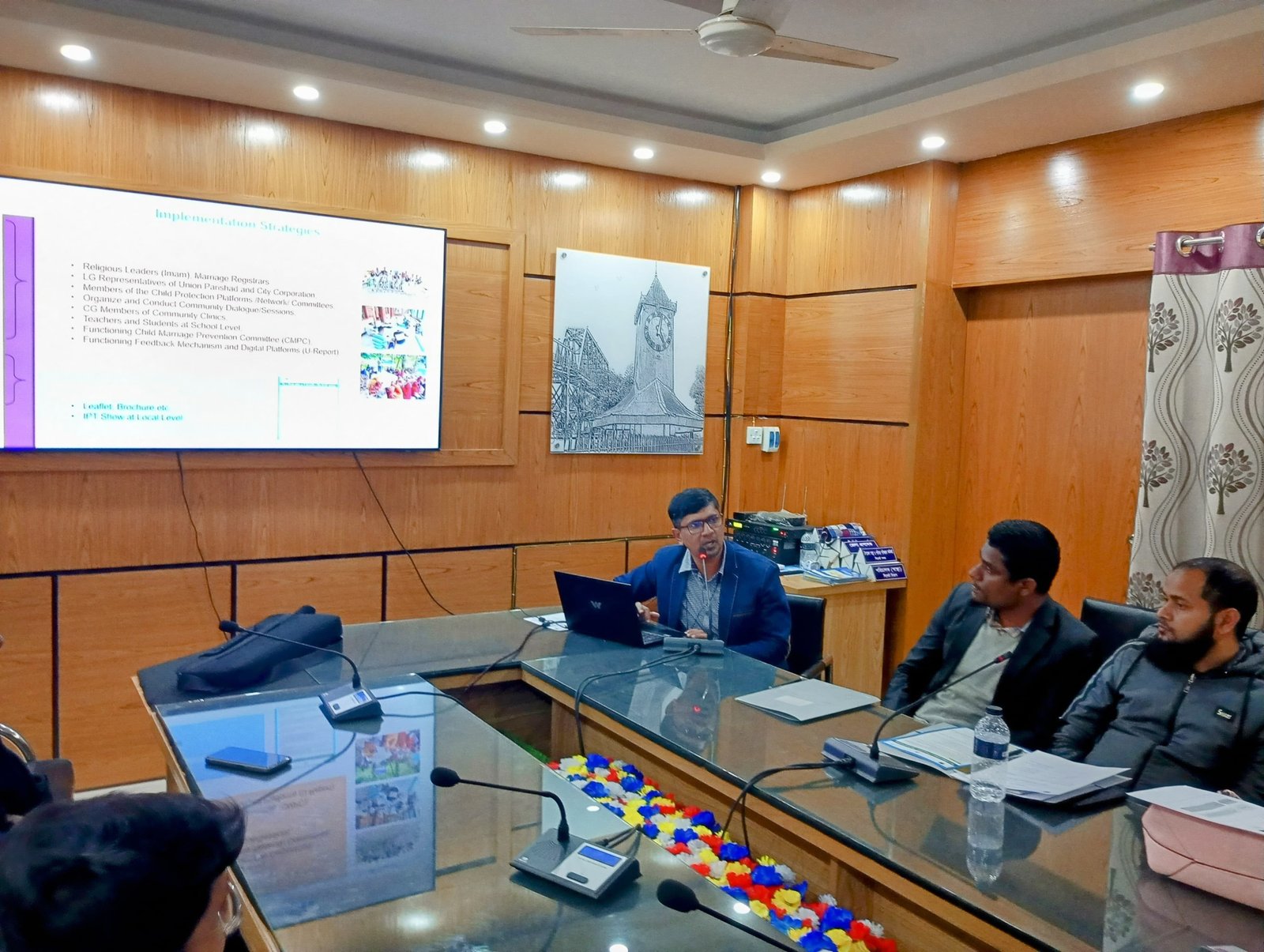 Progress Sharing Meeting on the SBC Sylhet Project at the Divisional Level in Sylhet District