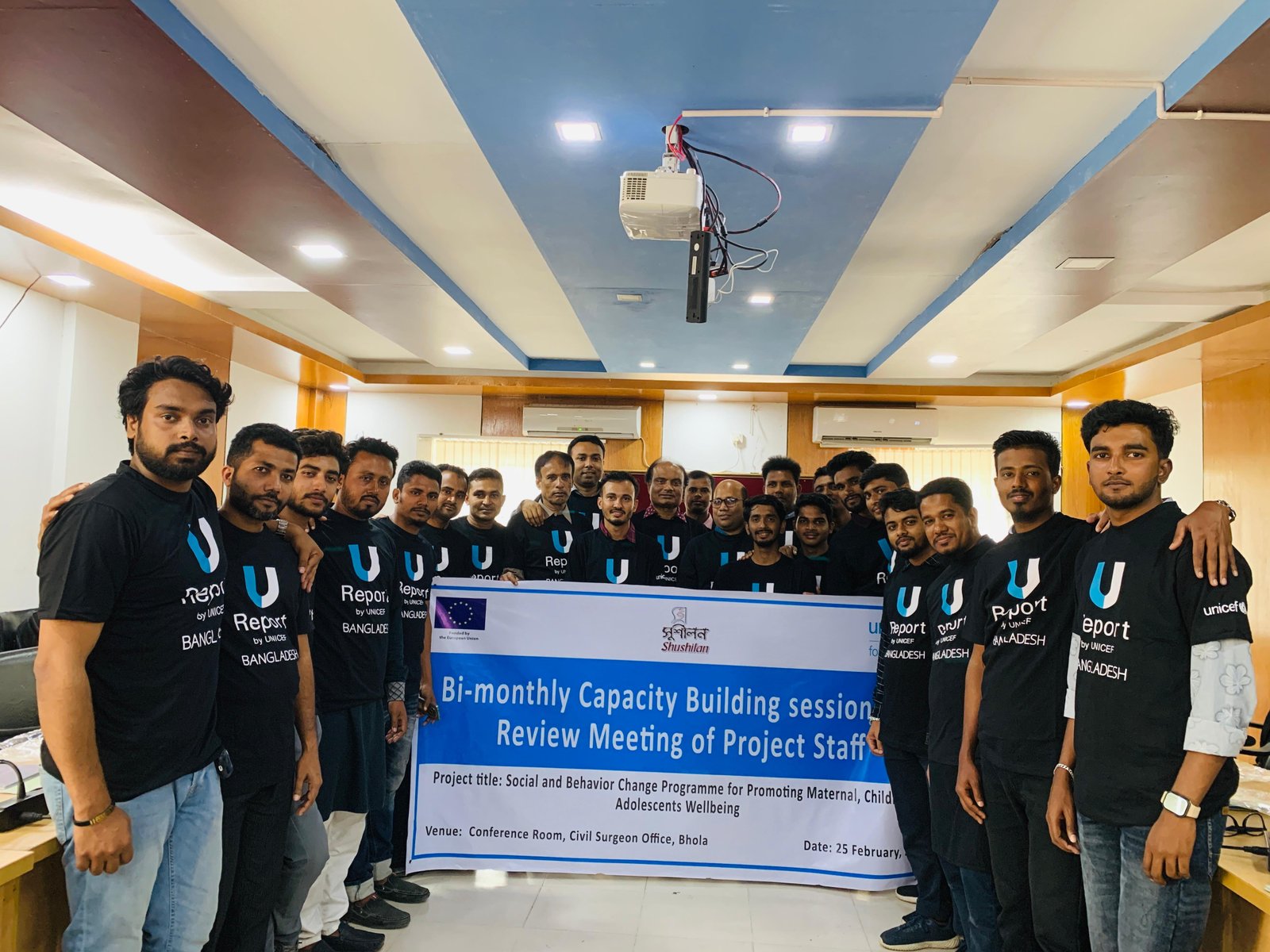 Enhancing Capacity & Progress: Bi-Monthly Review Meeting of SBC Programme in Bhola