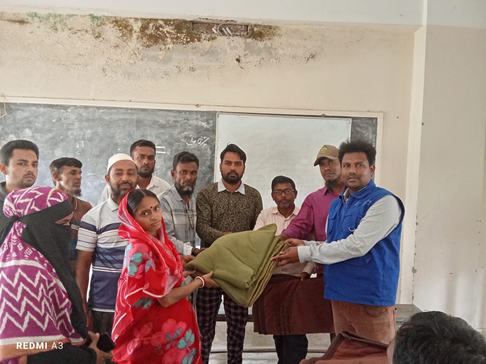 SBC- Charfashion team brings smile to the faces of the people of remote areas of Bhola