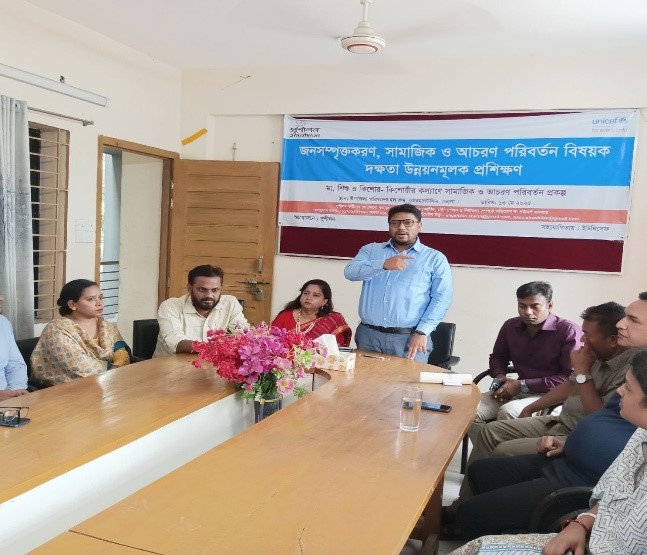 Capacity Building Trainings Held in Bhola to Promote Social and Behaviour Change