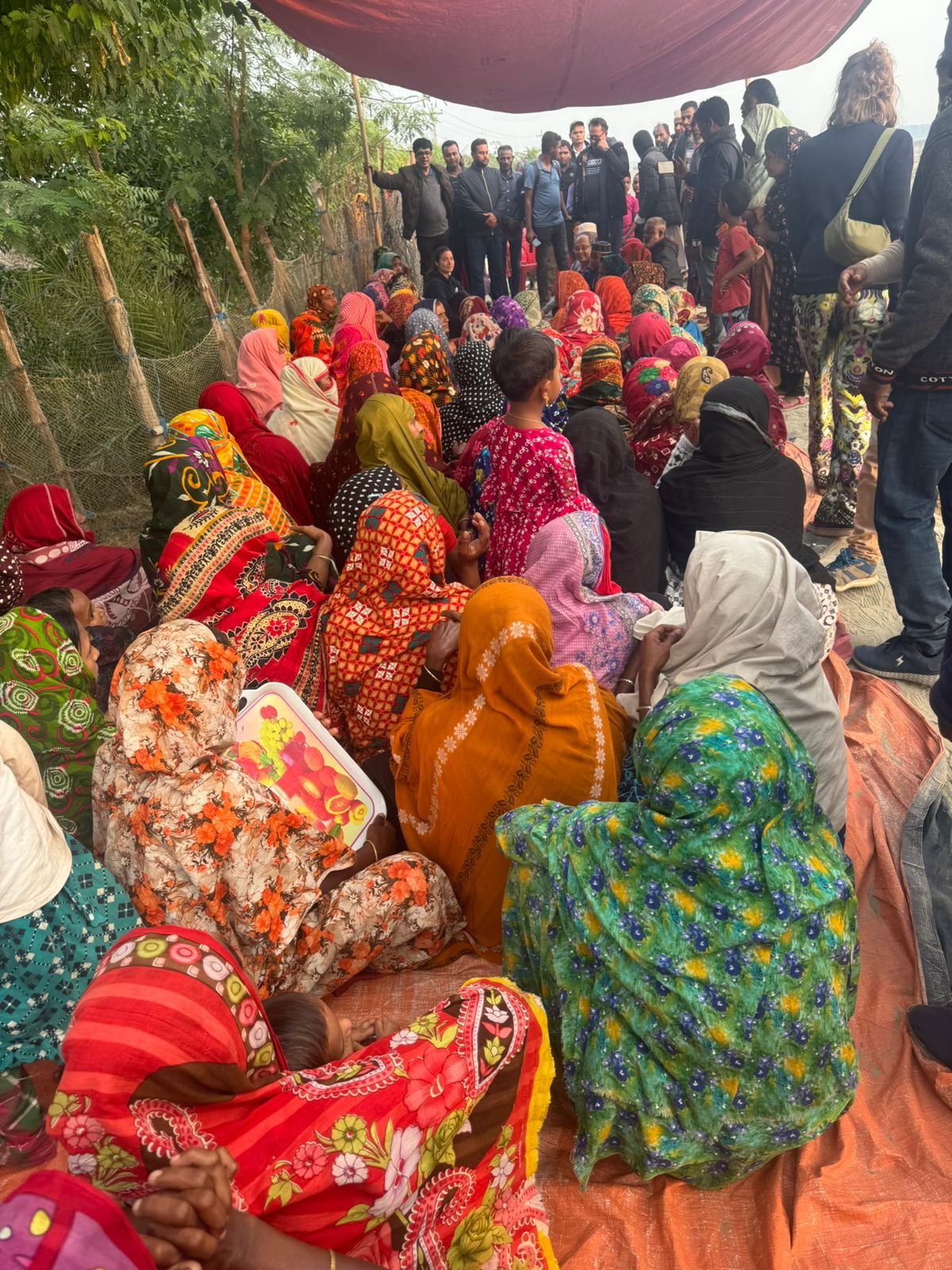 ACTED Bangladesh Country Director & Franch Embassy and AFD representatives visit at Shushilan