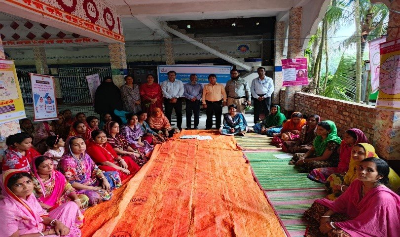 DGHS Delegation Observes Shushilan’s UNICEF Supported Community-Based SBC Interventions in Bhola