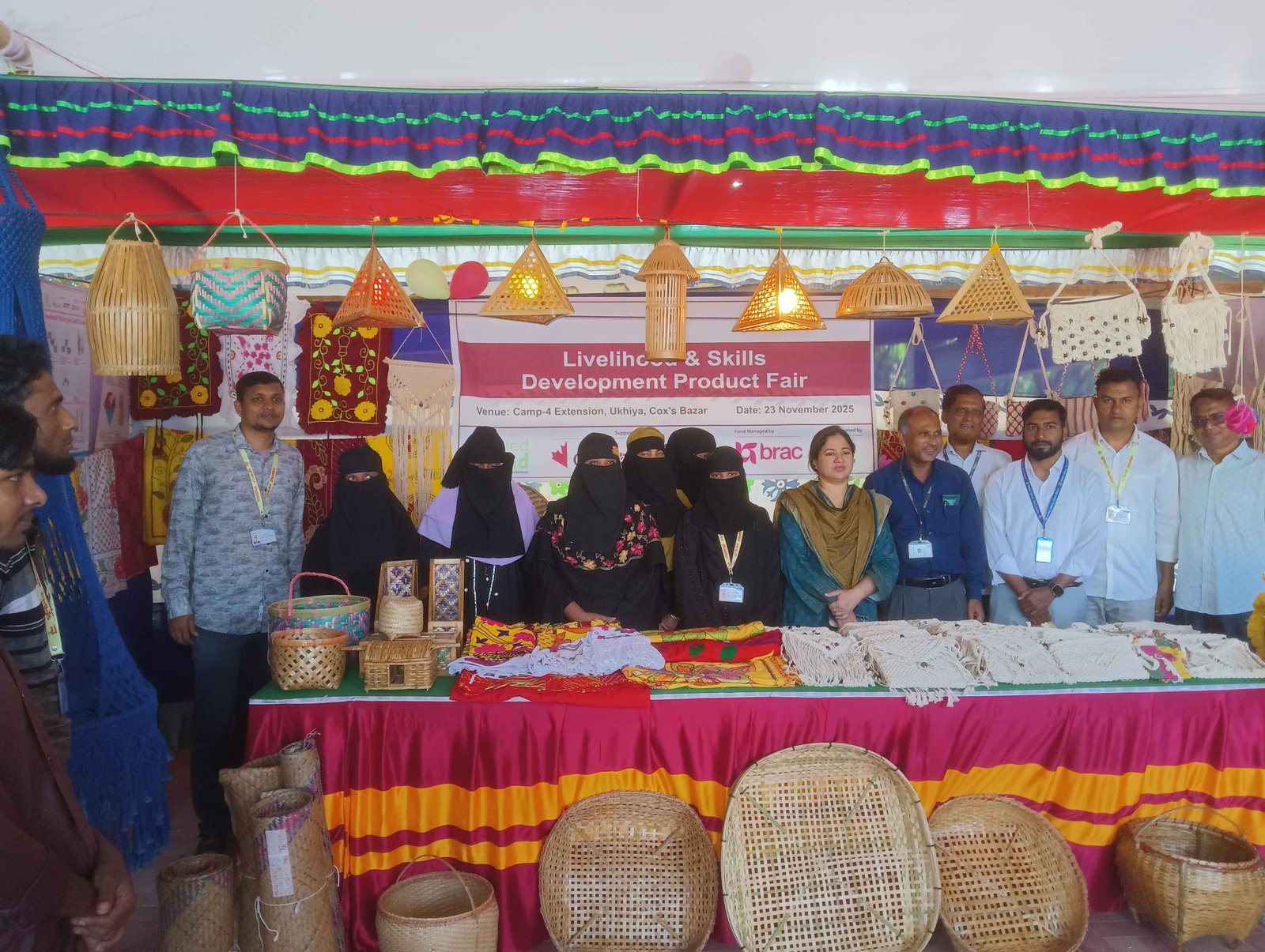 Shushilan Organized a Market Fair at Rohingya Camp