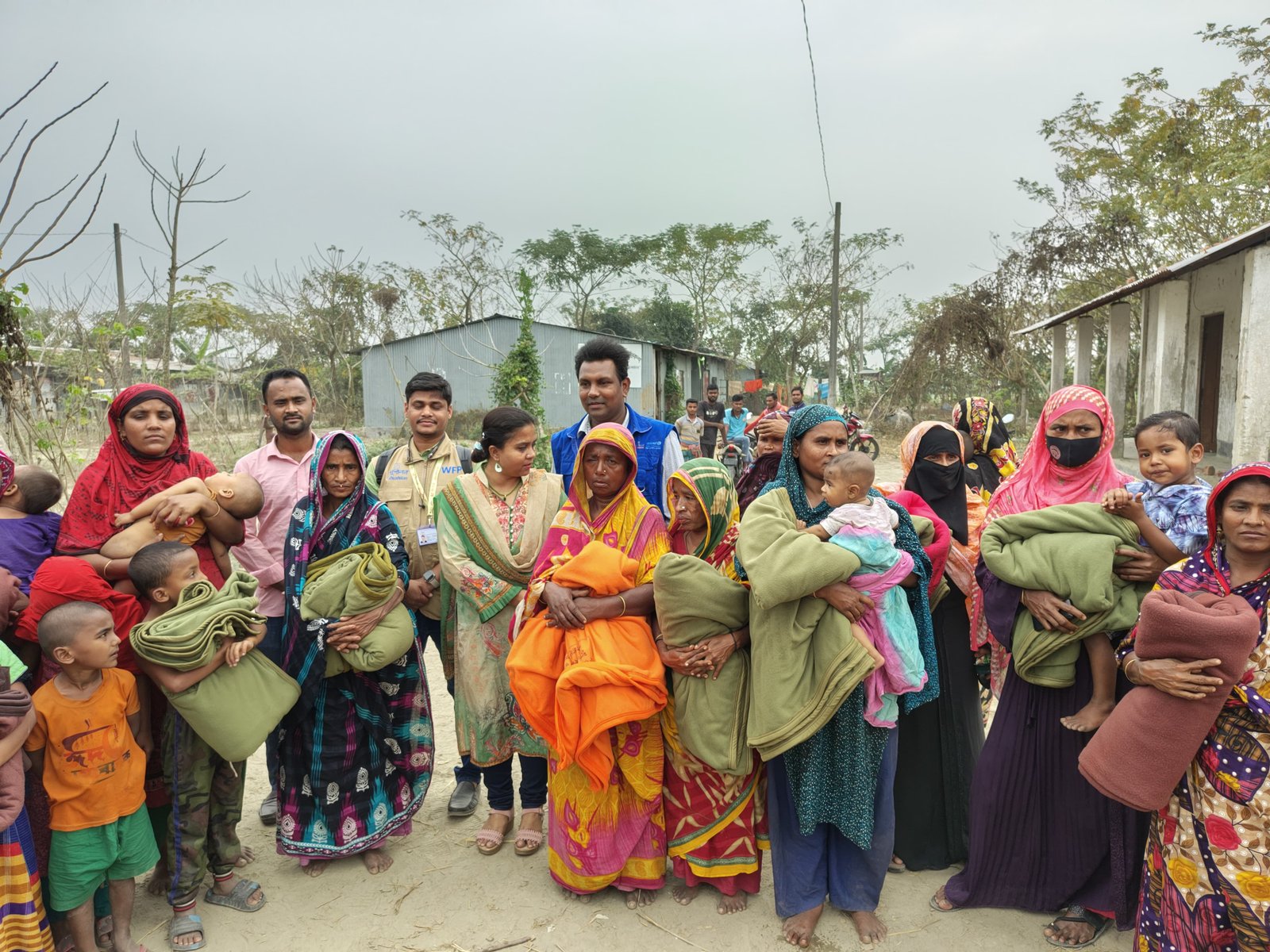 SBC- Charfashion team brings smile to the faces of the people of remote areas of Bhola