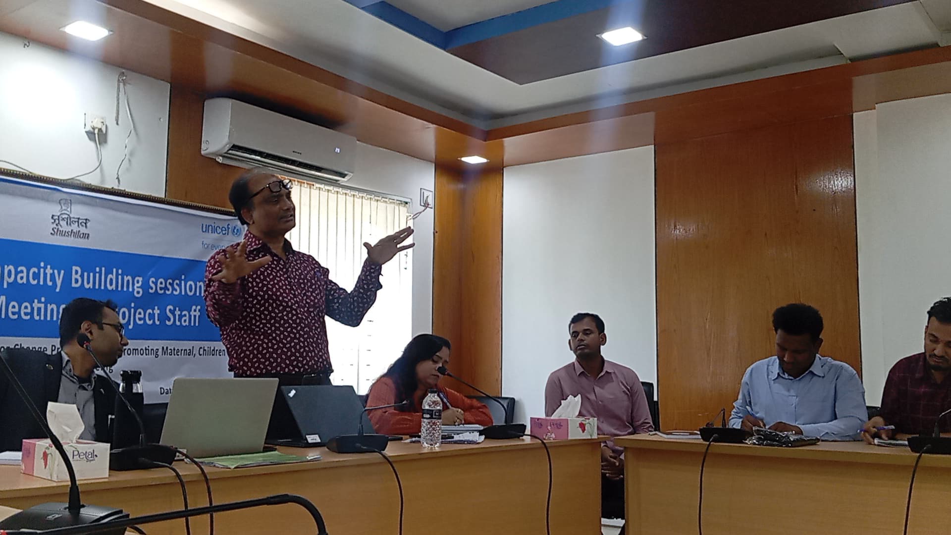 Enhancing Capacity & Progress: Bi-Monthly Review Meeting of SBC Programme in Bhola